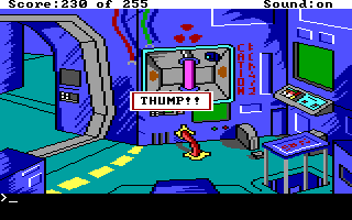 (message: THUMP!!)