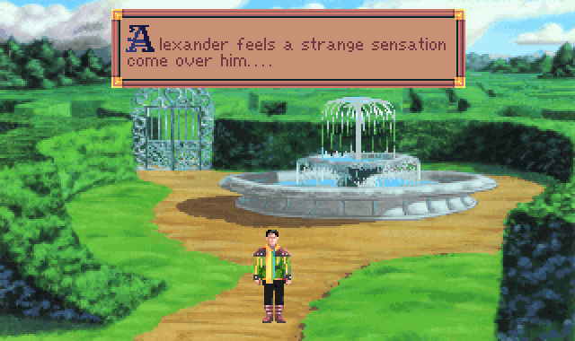 (message: Alexander feels a strange sensation come over him...)