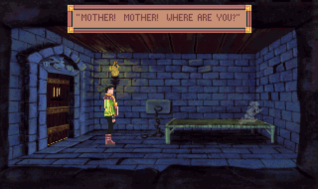 (Boy Ghost: MOTHER! MOTHER! WHERE ARE YOU?)
